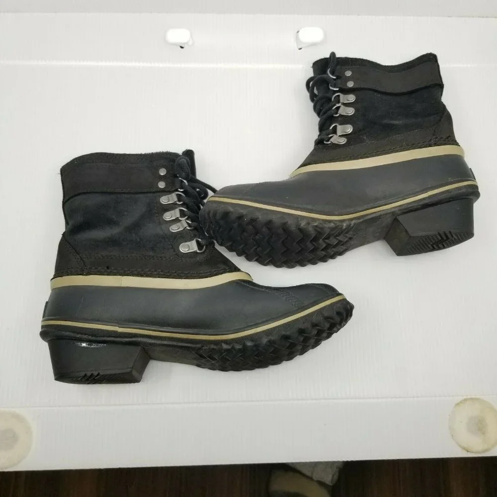 Sorel Fancy Lace II Winter‎ Leather Suede Boots